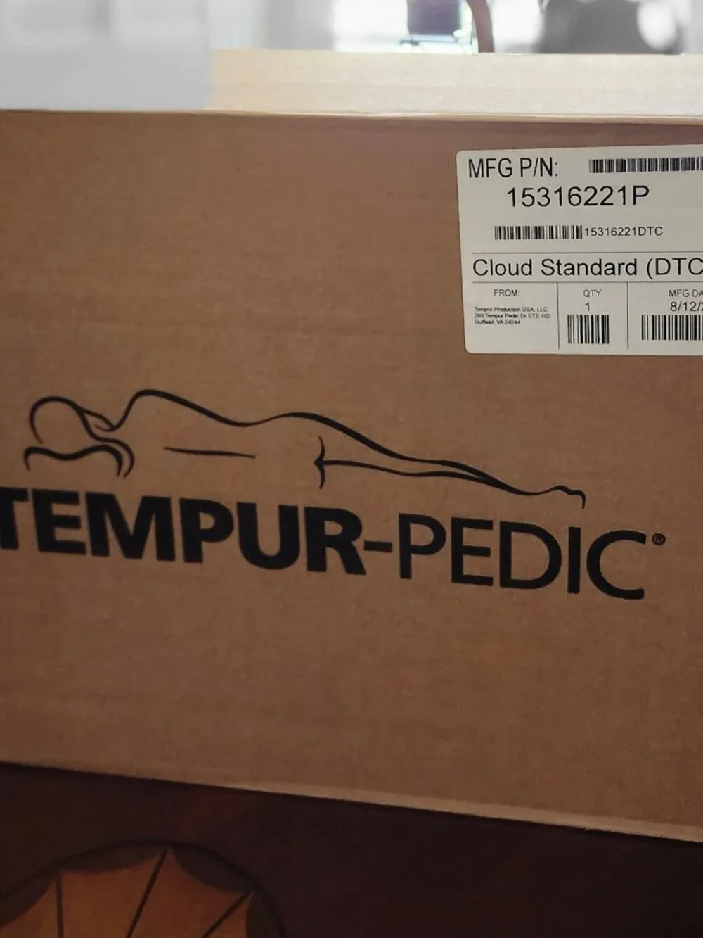 Tempur-Pedic Cloud Standard Pillow - White - NIB